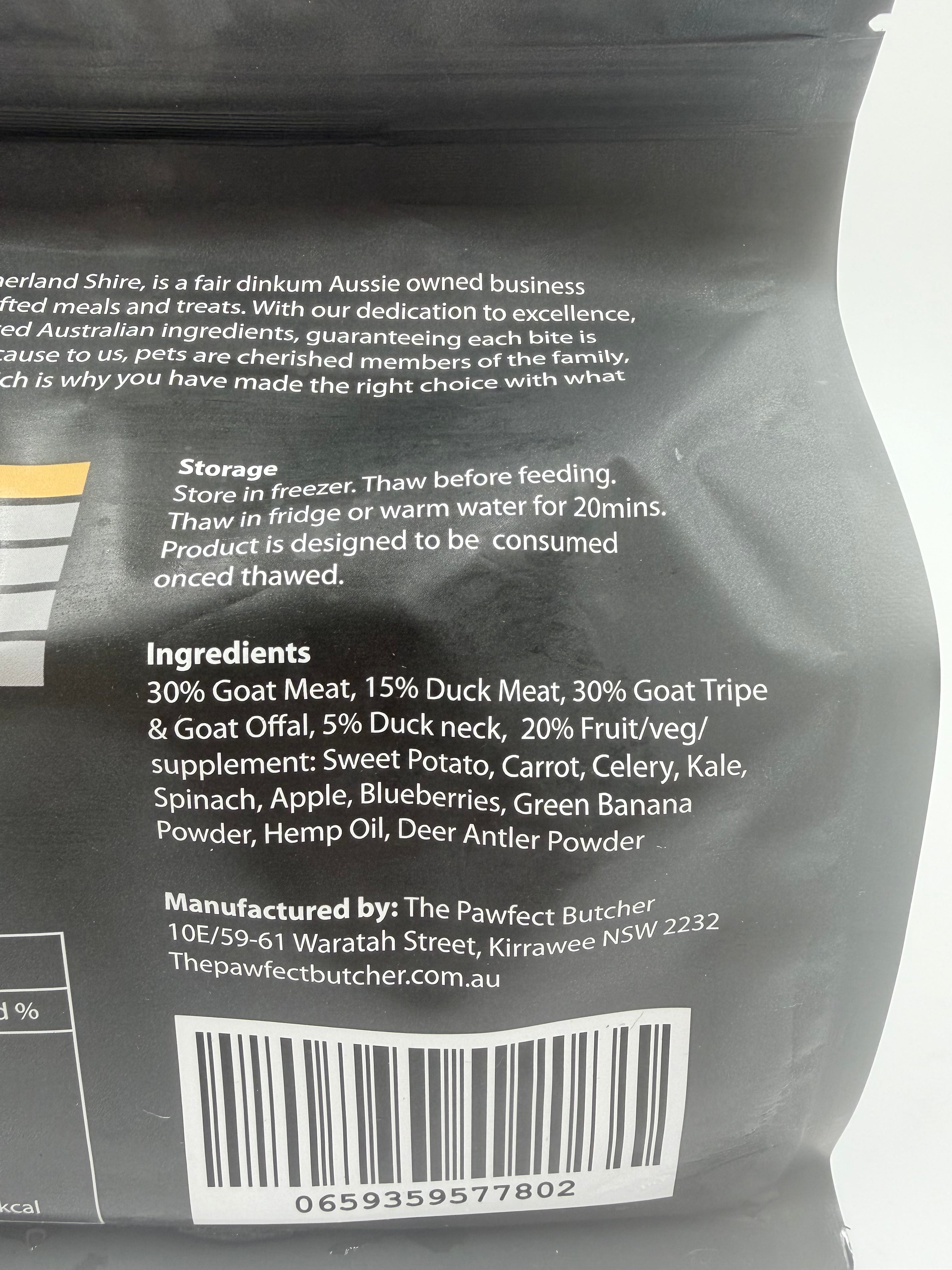 Goat & Duck (1kg)